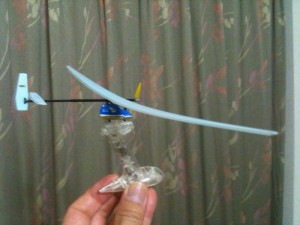 電池飛行機