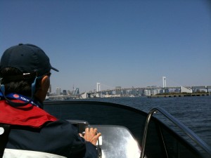 レインボーブリッジからお台場へ