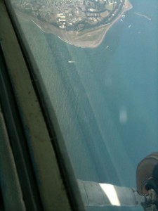 三保飛行場上空 Over MIHO Airport